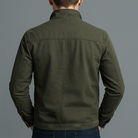 Close-up detail of the Kian jacket's rugged thermal lining, illustrating the thick, soft texture designed for superior warmth and comfort.