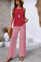 Kiera - Elegant Striped Pants C294 product image