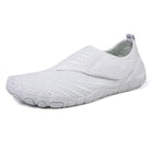 Detailed shot of the breathable material on the Mauve Maeve comfort orthopedic shoes.