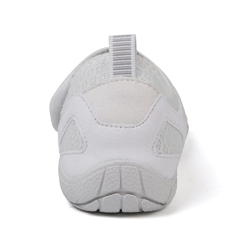 Navy Blue Maeve comfort orthopedic shoes, with soft shadows, highlighting contours.