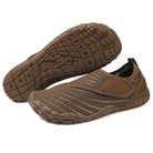 Brown Maeve comfort orthopedic shoes, detail of the inner lining for comfort.