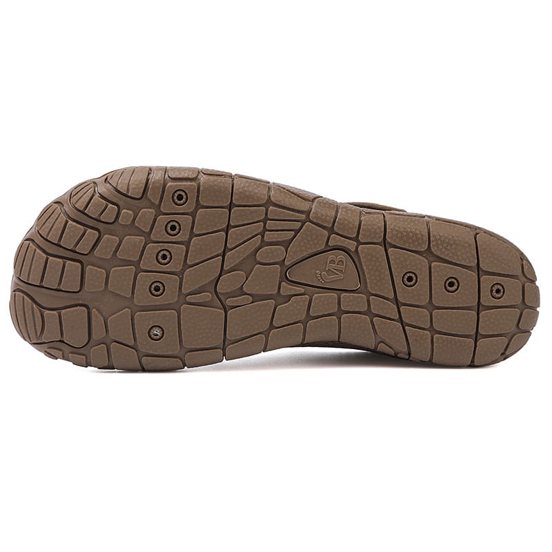 Black Maeve comfort orthopedic shoes, showcasing the durability of the sole.