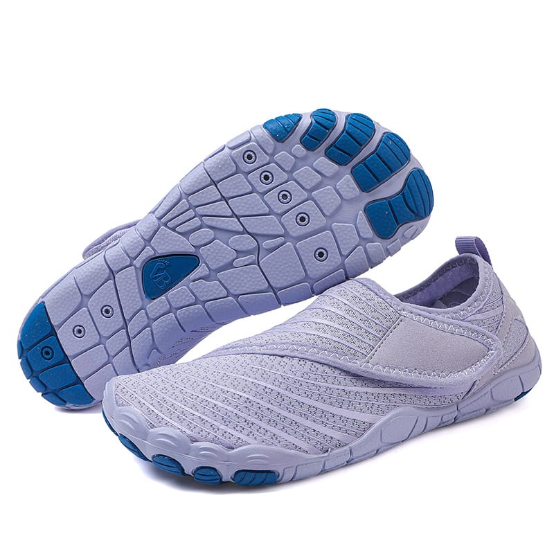 Mauve Maeve comfort orthopedic shoes, showcasing the breathable upper material.