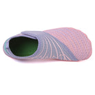 Navy Blue Maeve comfort orthopedic shoes, rear view, showing slip-resistant rubber traction.