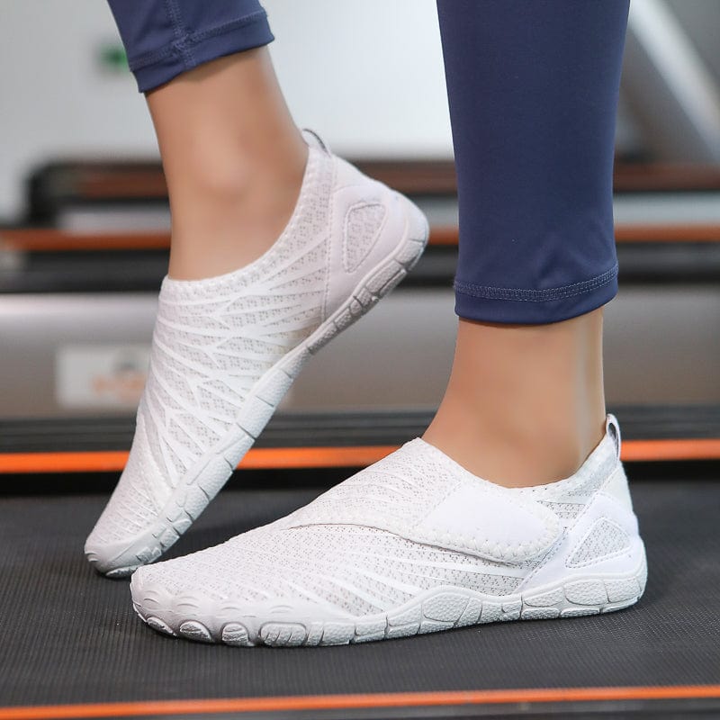 Lilac Maeve comfort orthopedic shoes, in a bright, inviting setting.