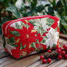 Noa - Quilted Cosmetic Bag Handmade Cosmetic Bags product image