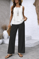 Noa - Elegant Wide-Leg Pants C294 product image