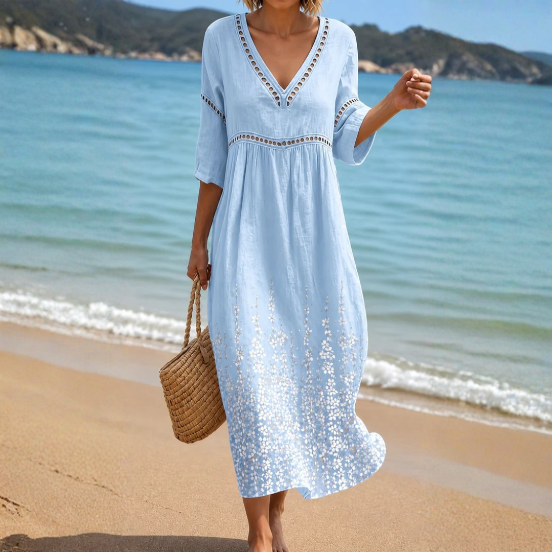 Odette - Effortless Flowing Midi Dress Signature product image